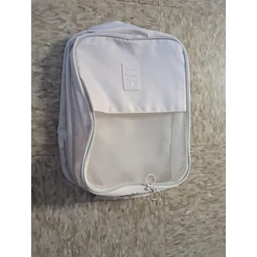New Travel Shoe Bag Holds 3 Pair of Shoes, Hezelf Shoe Storage Pouch for Travel